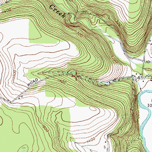 Topographic Map of Town of Rathbone, NY