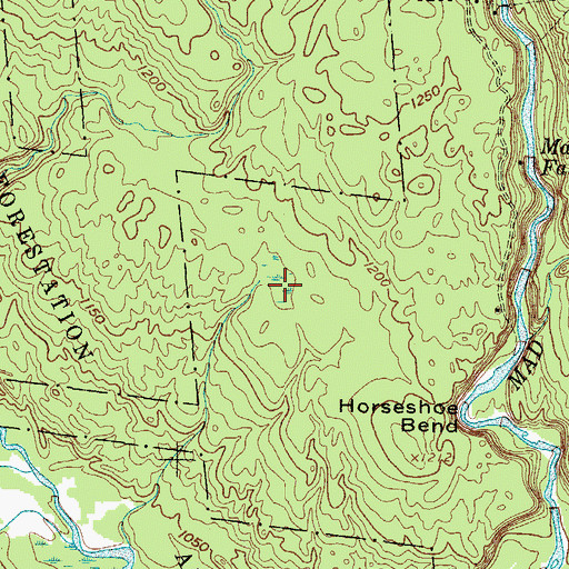 Topographic Map of Town of Redfield, NY