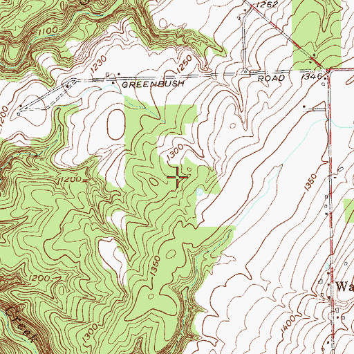 Topographic Map of Town of Ripley, NY