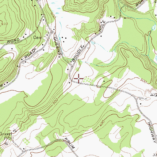 Topographic Map of Town of Rochester, NY