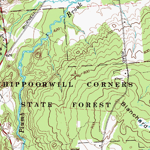 Topographic Map of Town of Russell, NY