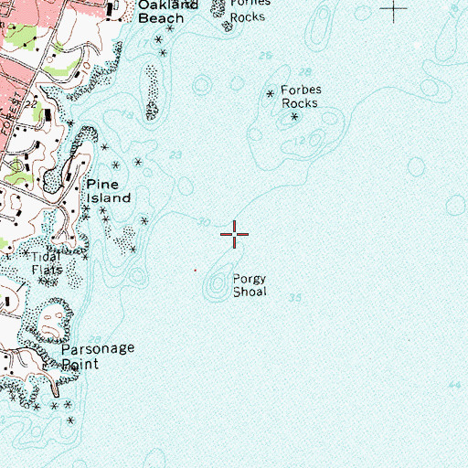 Topographic Map of City of Rye, NY