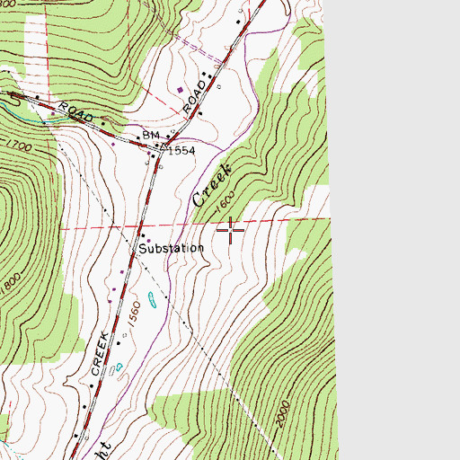 Topographic Map of Town of Scio, NY