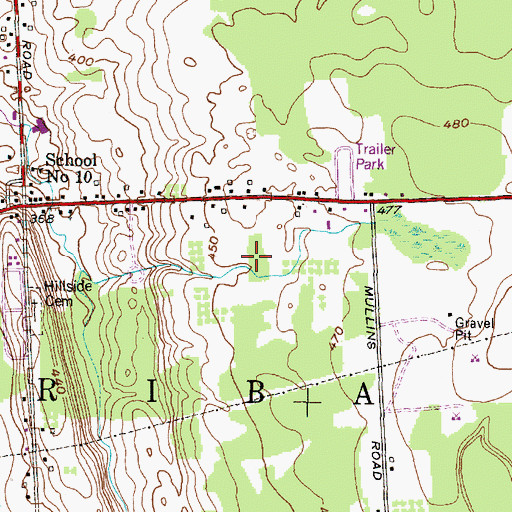 Topographic Map of Town of Scriba, NY