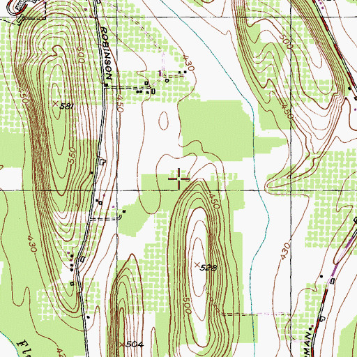 Topographic Map of Town of Sodus, NY