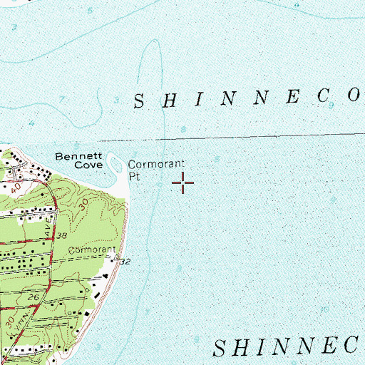 Topographic Map of Town of Southampton, NY