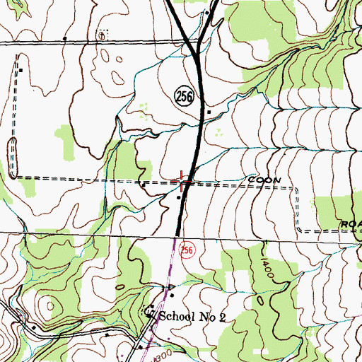 Topographic Map of Town of Sparta, NY