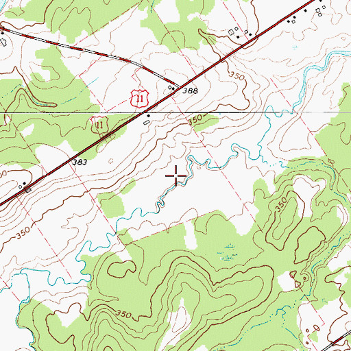 Topographic Map of Town of Stockholm, NY