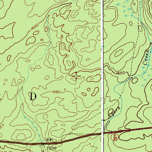 Topographic Map of Town of Stratford, NY