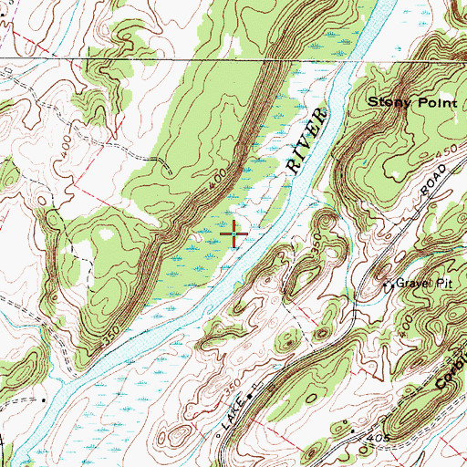Topographic Map of Town of Theresa, NY