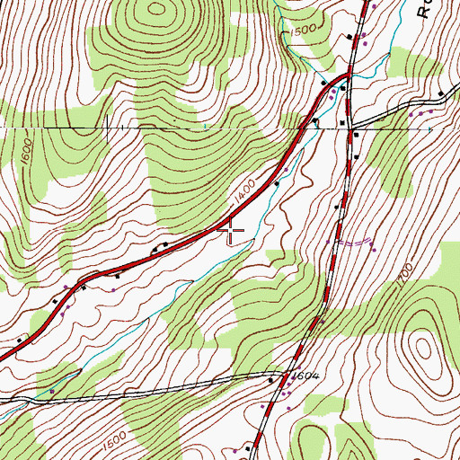 Topographic Map of Town of Unadilla, NY