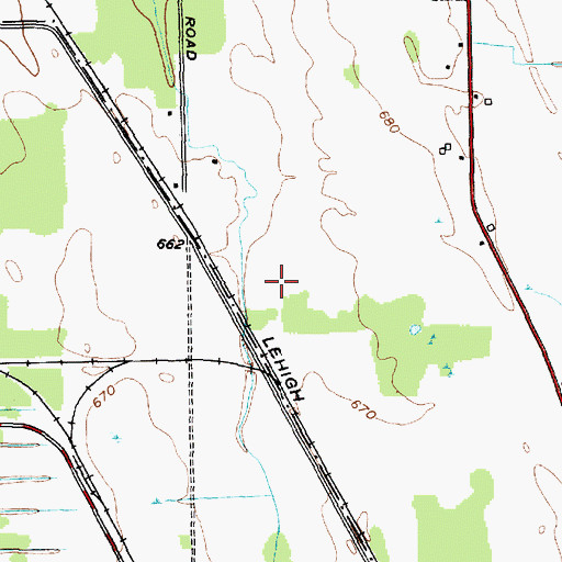 Topographic Map of Town of Varick, NY