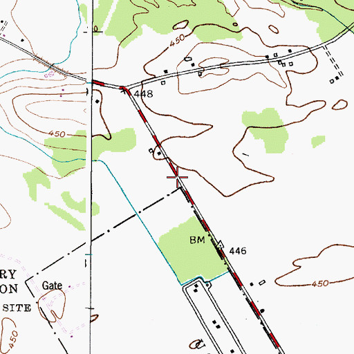 Topographic Map of Town of Verona, NY