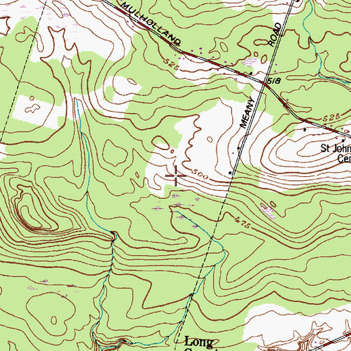 Topographic Map of Town of Vienna, NY