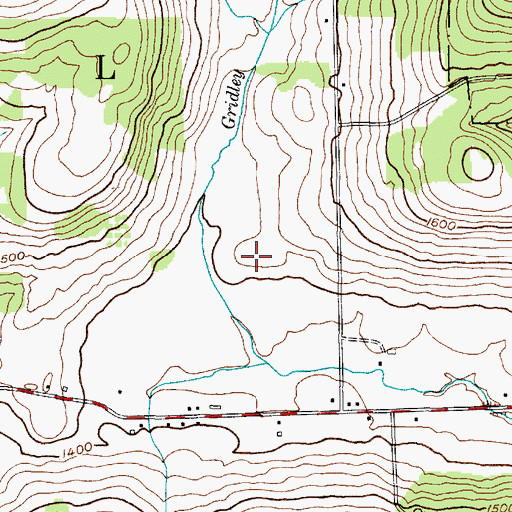 Topographic Map of Town of Virgil, NY