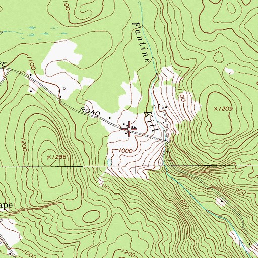 Topographic Map of Town of Wawarsing, NY