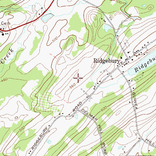 Topographic Map of Town of Wawayanda, NY