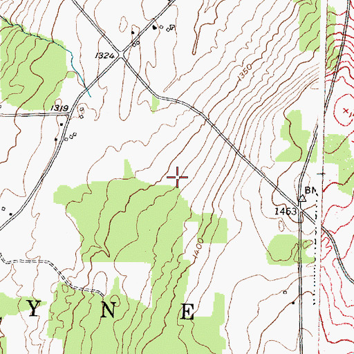 Topographic Map of Town of Wayne, NY