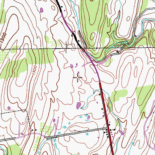 Topographic Map of Town of Westerlo, NY
