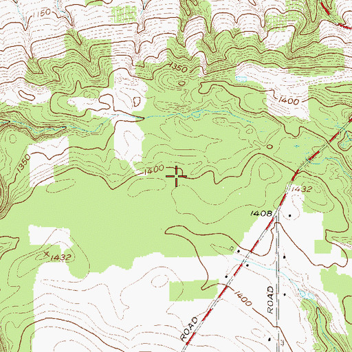 Topographic Map of Town of Westfield, NY