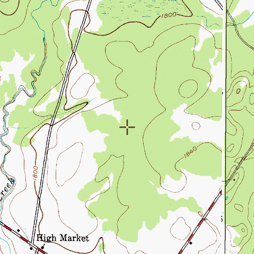 Topographic Map of Town of West Turin, NY