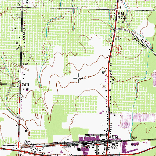 Topographic Map of Town of Williamson, NY