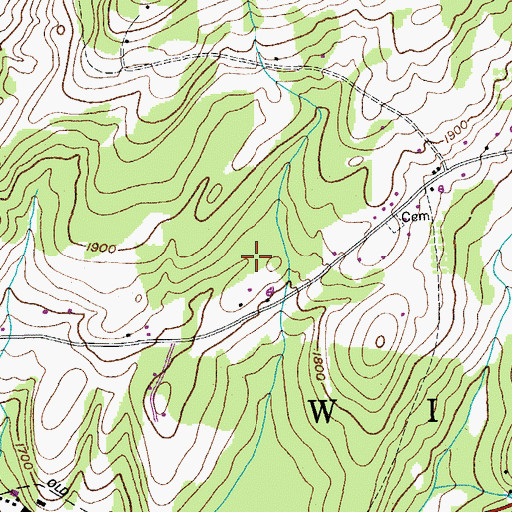 Topographic Map of Town of Windham, NY