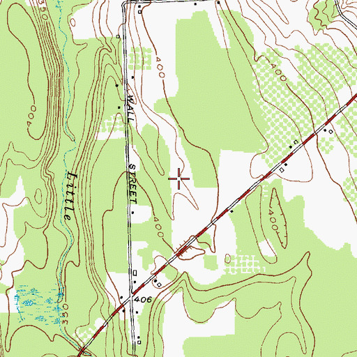 Topographic Map of Town of Wolcott, NY