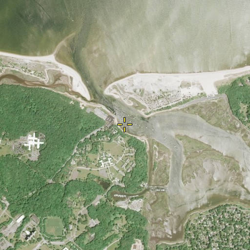 Aerial/Satellite Image of Nissequogue River, NY
