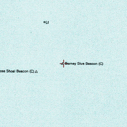 Topographic Map of Barney Slue Beacon, NC