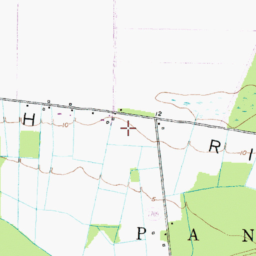 Topographic Map of Beech Ridge, NC
