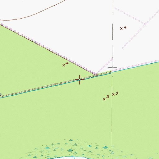Topographic Map of Boundary Canal, NC