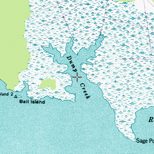 Topographic Map of Dump Creek, NC