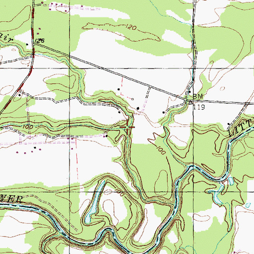 Topographic Map of Fairy Fair, NC