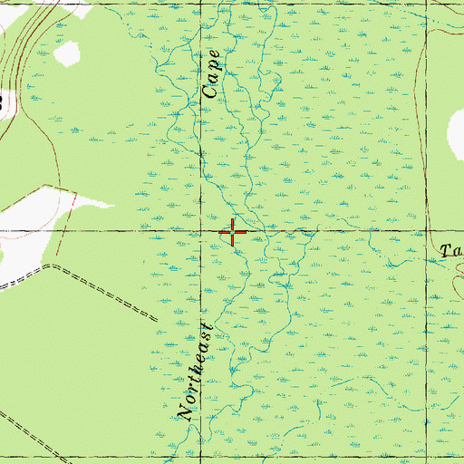 Topographic Map of Goshen Swamp, NC