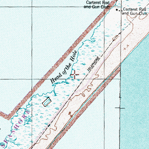 Topographic Map of Head of the Hole, NC