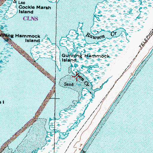 Topographic Map of Iron Creek, NC