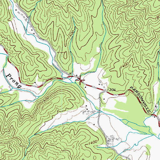 Topographic Map of Jones Creek, NC