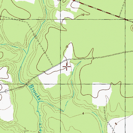 Topographic Map of Lincoln Grove Church, NC