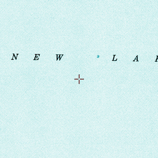 Topographic Map of New Lake, NC