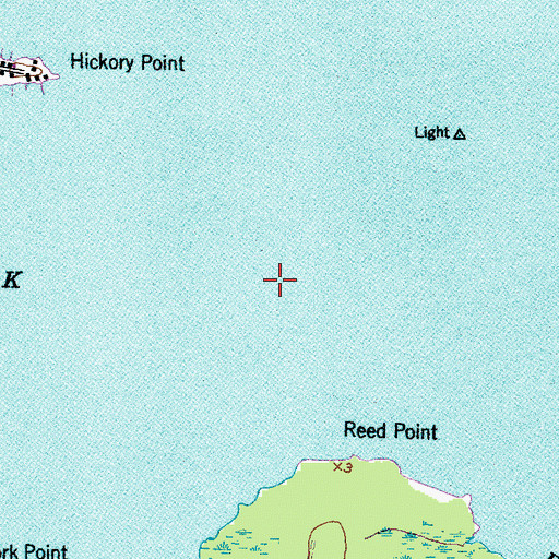 Topographic Map of South Creek, NC
