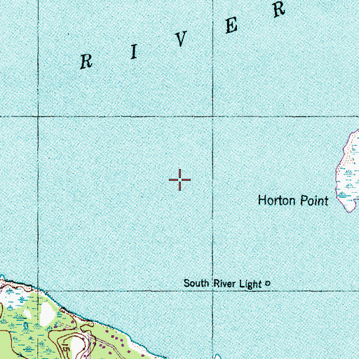 Topographic Map of South River, NC