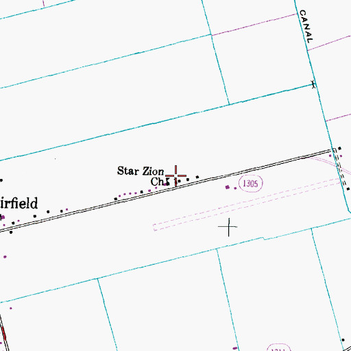 Topographic Map of Star Zion Church, NC