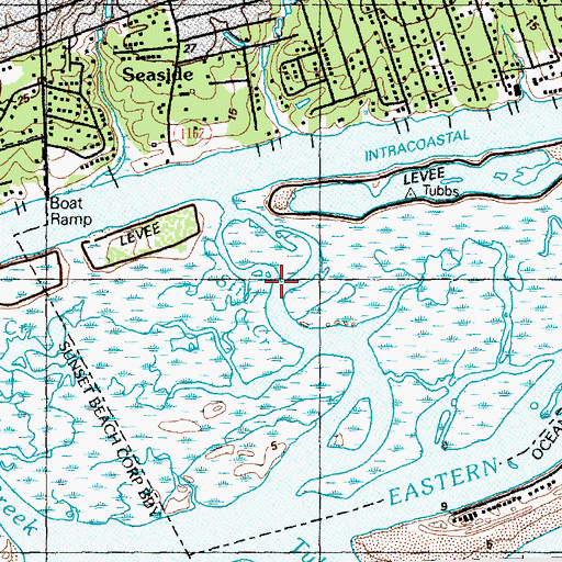 Topographic Map of Still Creek, NC