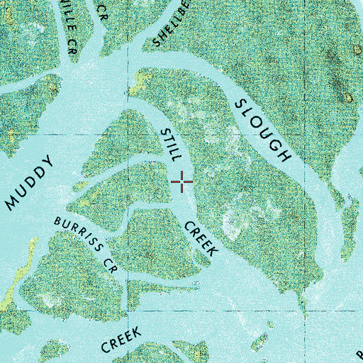 Topographic Map of Still Creek, NC