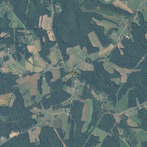Aerial/Satellite Image of Stony Knoll, NC