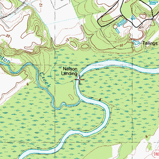 Topographic Map of Stonyton Creek, NC