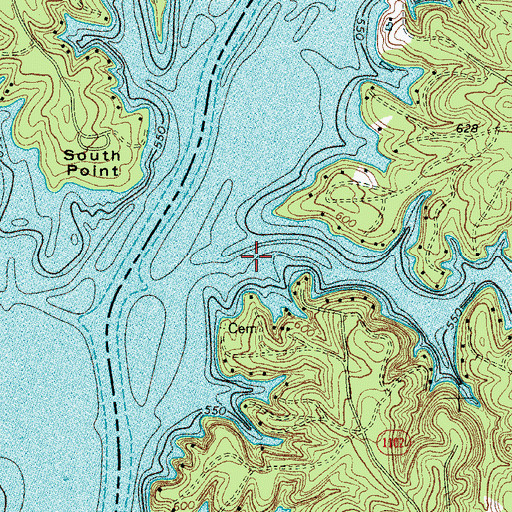 Topographic Map of Studman Branch, NC