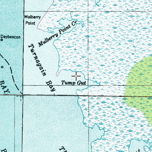 Topographic Map of Tump Gut, NC