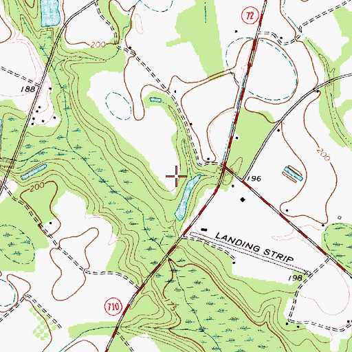 Topographic Map of Buie Field, NC